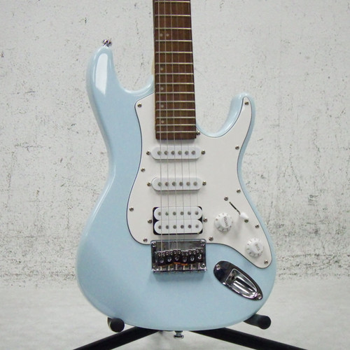 Vist Large View of Product Image Which is Used Mitchell TD-100 S Type Electric Guitar Blue 6-String