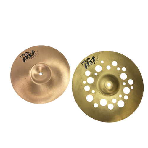 Vist Large View of Product Image Which is Used Paiste PST X SPLASH STACKS 12/10 Splash Cymbal 10"