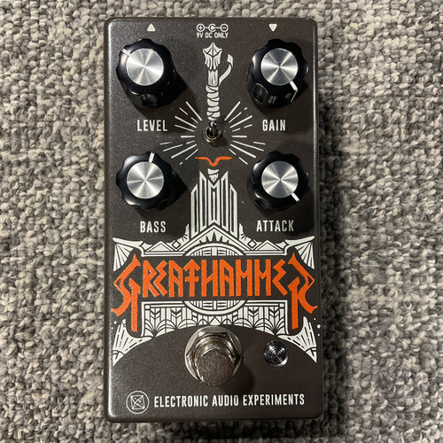 Vist Large View of Product Image Which is Used ELECTRONIC AUDIO EXPERIMENTS GREATHAMMER Bass Overdrive Pedal