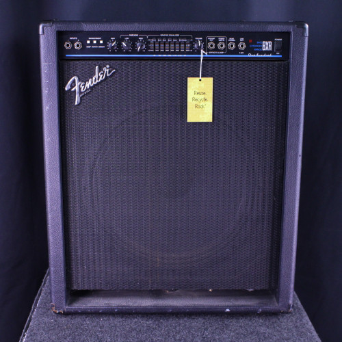 Vist Large View of Product Image Which is Used Fender BXR 100 - AS IS INPUT 2 NOT WORKING Vintage Bass Combo Amplifier