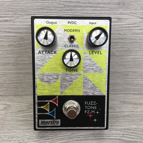 Vist Large View of Product Image Which is Used Maestro FUZZ TONE FZ-M Fuzz Pedal
