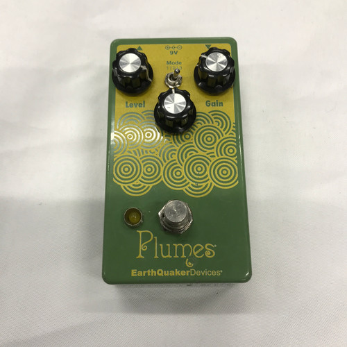Vist Large View of Product Image Which is Used Earthquaker Devices PLUMES OVERDRIVE Overdrive Pedal
