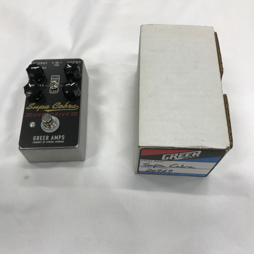 Vist Large View of Product Image Which is Used GREER AMPS SUPA COPRA Overdrive Pedal