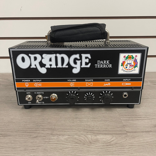 Vist Large View of Product Image Which is Used Orange DARK TERROR Tube Guitar Amplifier Head