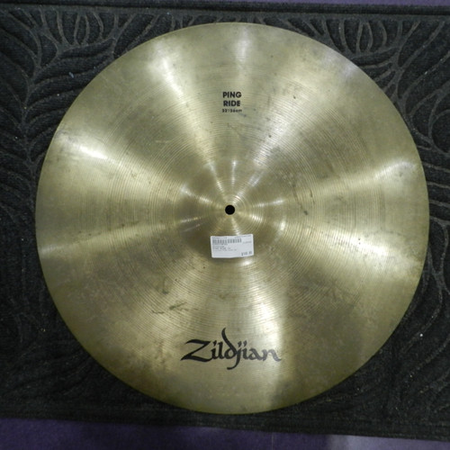 Vist Large View of Product Image Which is Used Zildjian PING RIDE 22 Ride Cymbal 22"