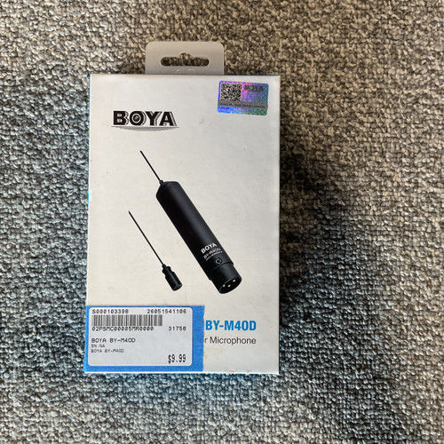 Vist Large View of Product Image Which is Used BOYA BY-M4OD Condenser Lavalier Microphone