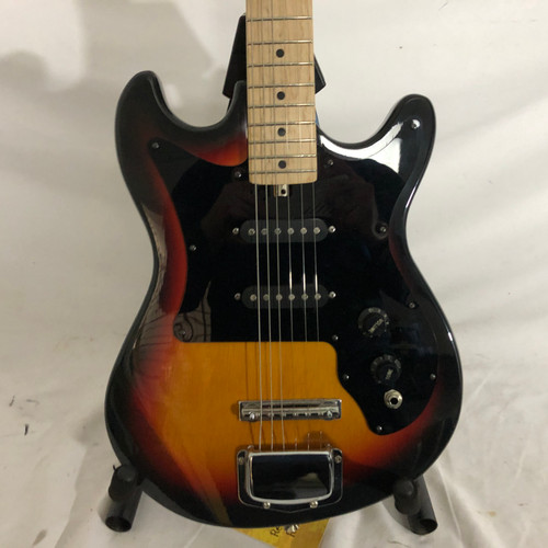 Vist Large View of Product Image Which is Used Harmony SS SOLID ELECTRIC Vintage Electric Guitar Sunburst 6-String