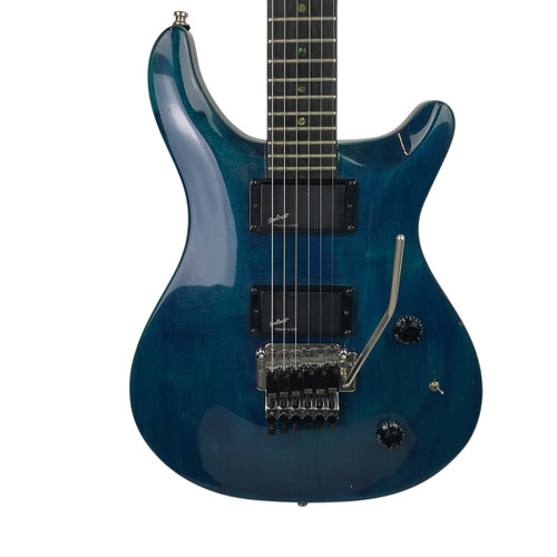 Vist Large View of Product Image Which is Used Washburn RS-10V Double Cut Electric Guitar Blue 6-String