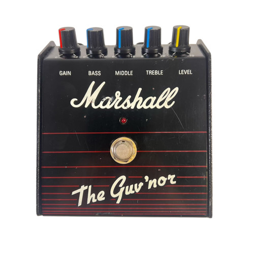 Vist Large View of Product Image Which is Used Marshall The Guv'nor Overdrive Distortion Guitar Effects Pedal