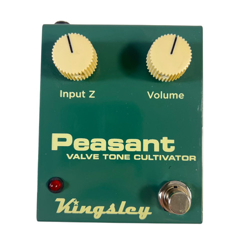 Vist Large View of Product Image Which is Used Kingsley Peasant Valve Tone Cultivator Tube Boost Guitar Effects Pedal