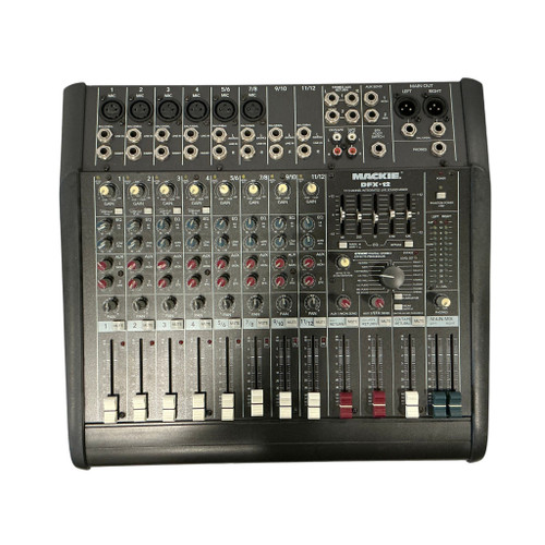 Vist Large View of Product Image Which is Used Mackie DFX-12 Compact Mixer