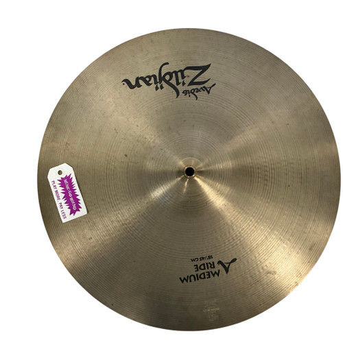 Vist Large View of Product Image Which is Used Zildjian 18IN A MED RIDE Ride Cymbal 18"