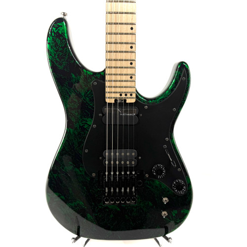 Vist Large View of Product Image Which is Used Schecter Sun Valley Super Shredder FR-S  Electric Guitar Green 