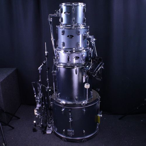 Vist Large View of Product Image Which is Used Pearl 5PC ROADSHOW KIT W/ALL Drum Shells and Hardware None