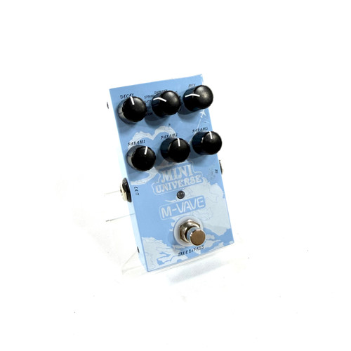 Vist Large View of Product Image Which is Used M-Vave Mini Universe Reverb Pedal