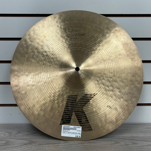 Vist Large View of Product Image Which is Used Zildjian 16IN K CUSTOM SESSION CRASH Crash Cymbal 16"