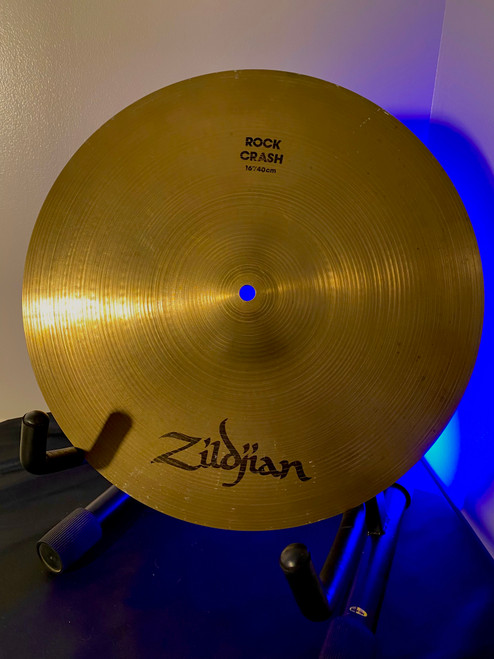 Vist Large View of Product Image Which is Used Zildjian 16 IN ROCK CRASH Crash Cymbal 16"