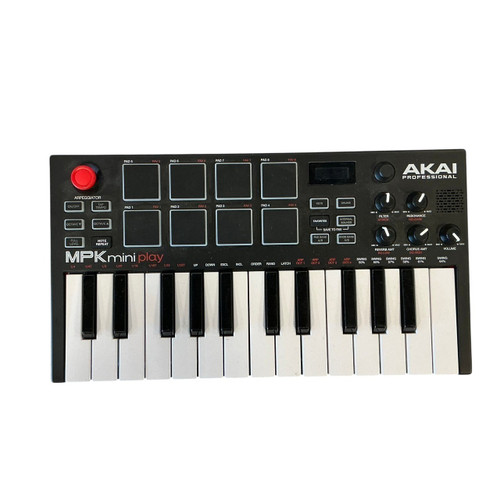 Vist Large View of Product Image Which is Used Akai MPK MINI PLAY Compact Controller Compact