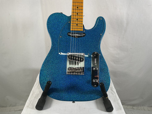 Vist Large View of Product Image Which is Used LEO JAYMZ POPCASTER T Type Electric Guitar Blue 6-String