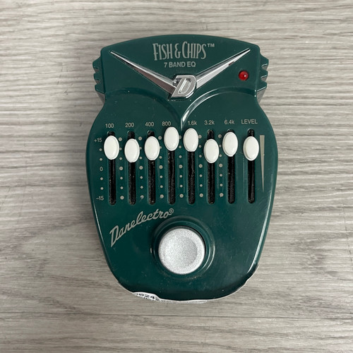 Vist Large View of Product Image Which is Used Danelectro FISH N CHIPS 7 BAND EQ EQ Pedal
