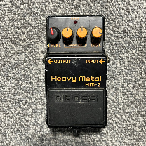 Vist Large View of Product Image Which is Used 1980S BOSS HM-2 HEAVY METAL Distortion Pedal