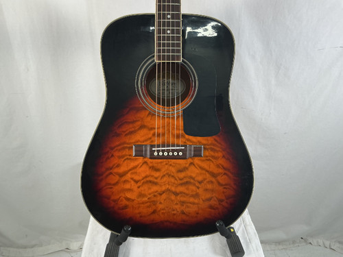 Vist Large View of Product Image Which is Used Washburn D-100/SB Laminate Top Acoustic Guitar Sunburst