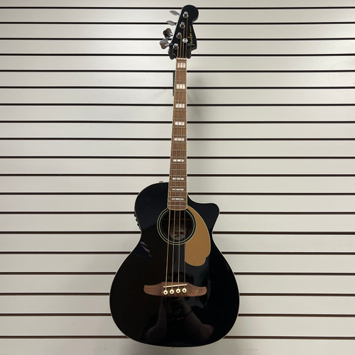 Vist Large View of Product Image Which is Used Fender KINGMAN BASS V2 B-STOCK Acoustic Bass Guitar Black 4-String
