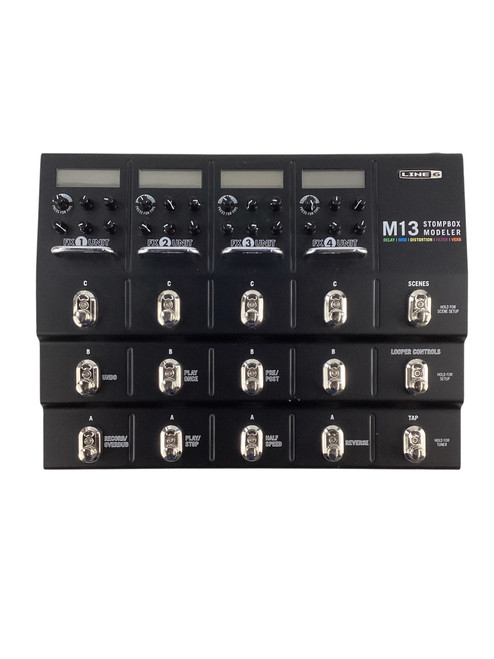 Vist Large View of Product Image Which is Used Line 6 M13 STOMPBOX MODELER Floorboard w/AC