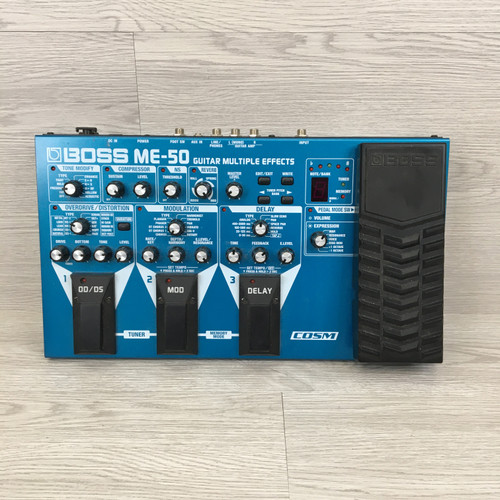 Vist Large View of Product Image Which is Used Boss ME-50 W/AC Floorboard Effect
