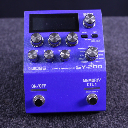 Vist Large View of Product Image Which is Used Boss SY-200 SYNTHESIZER PEDAL Synthesizer Pedal