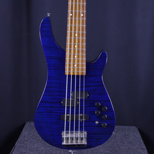 Vist Large View of Product Image Which is Used Jackson 5-STRING BASS P Type Bass Guitar Blue 5-String