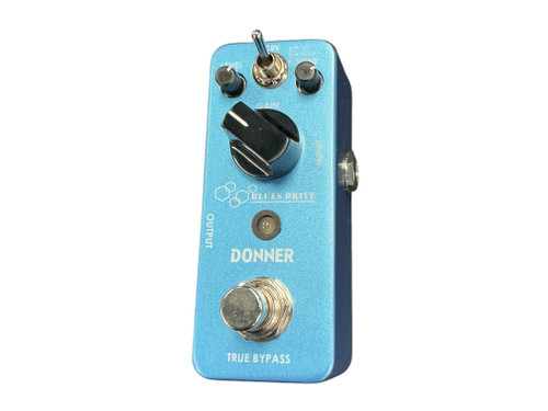 Vist Large View of Product Image Which is Used Donner BLUES DRIVE MINI Overdrive Pedal
