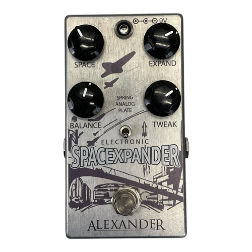 Vist Large View of Product Image Which is Used Alexander Spacexpander Reverb Pedal