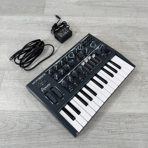 Vist Large View of Product Image Which is Used Arturia MicroBrute Analog Synthesizer - 25-key