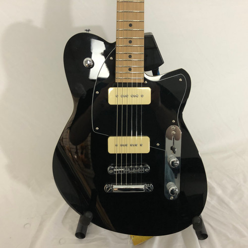Vist Large View of Product Image Which is Used Reverend CHARGER 290 Electric Guitar Black 6-String