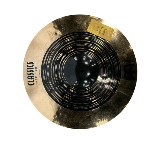 Vist Large View of Product Image Which is Used Meinl 16IN CLASSIC CUSTOM DUAL CRASH Crash Cymbal 16"