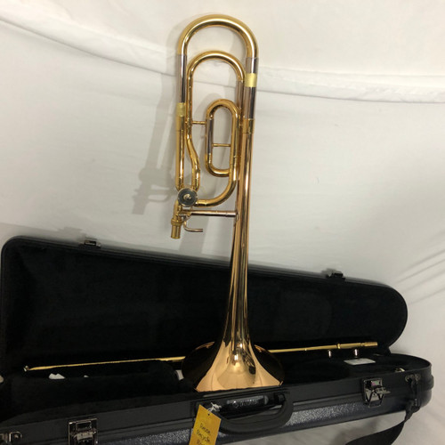 Vist Large View of Product Image Which is Used Yamaha YSL448G Trigger Trombone
