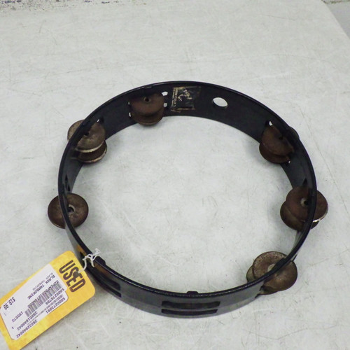 Vist Large View of Product Image Which is Used Black Tamborine World Percussion Instrument