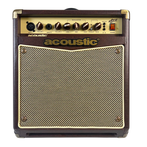 Vist Large View of Product Image Which is Used Acoustic A15V 15-Watt Acoustic Guitar Combo Amplifier