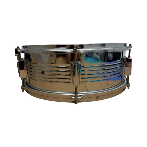 Vist Large View of Product Image Which is Used MIJ SNARE 14X5 60S Vintage Metal Snare Drum 14"