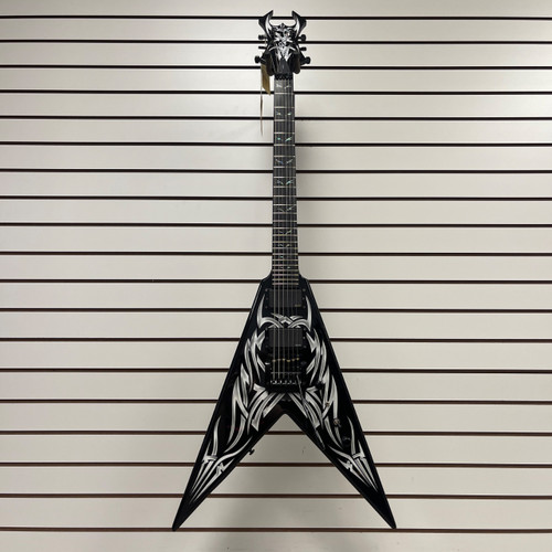 Vist Large View of Product Image Which is Used BC Rich KKV B-STOCK MODIFIED Pointy Electric Guitar Black 6-String