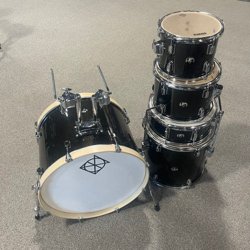 Vist Large View of Product Image Which is Used DIXON SPARK 5PC Drum Shells - MISTY BLACK