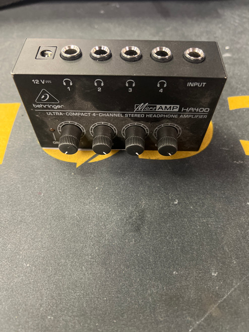 Vist Large View of Product Image Which is Used Behringer HA400 Pro Sound Accessory