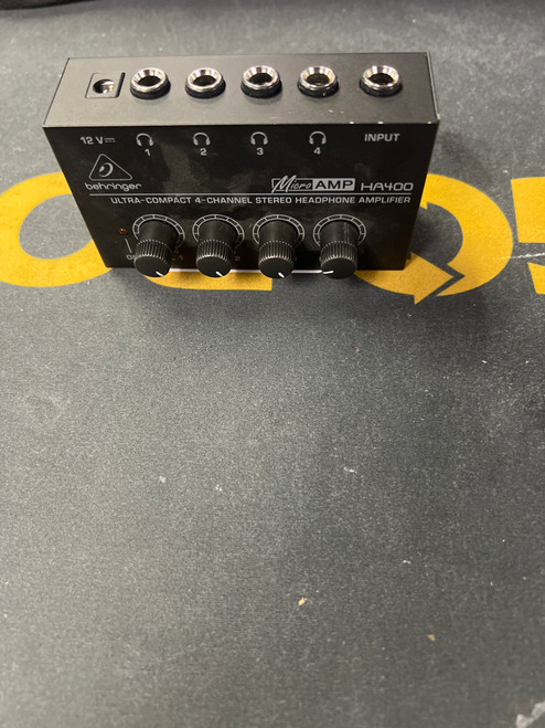 Vist Large View of Product Image Which is Used Behringer HA400 Pro Sound Accessory