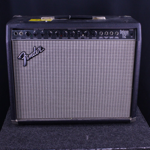 Vist Large View of Product Image Which is Used Fender DELUXE 112 PLUS AMPLIFIER 1 x 12 Solid State Amplifier 1 x 12