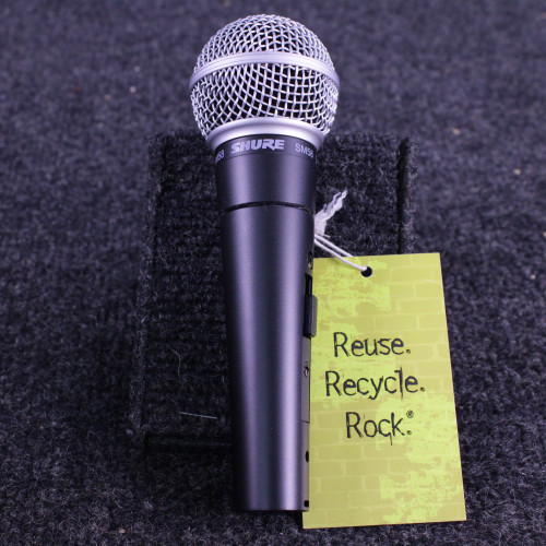 Vist Large View of Product Image Which is Used Shure SM58 DYNAMIC MICROPHONE Dynamic Microphone