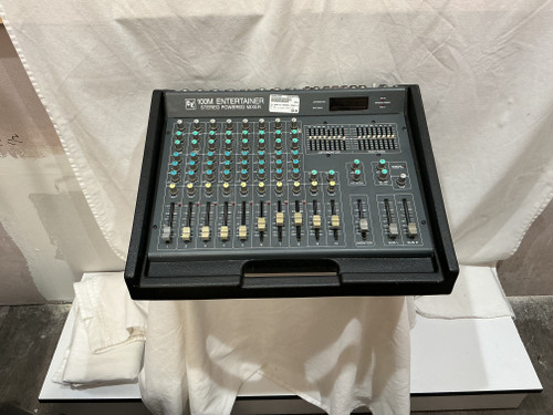Vist Large View of Product Image Which is Used EV 100M 10 CHANNEL POWER MIXER Powered Mixer