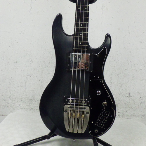 Vist Large View of Product Image Which is Used Ovation Magnum Eq Vintage Bass Guitar Blue 4-String
