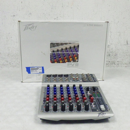 Vist Large View of Product Image Which is Used Peavey PV8 WITH POWER Mixing Console