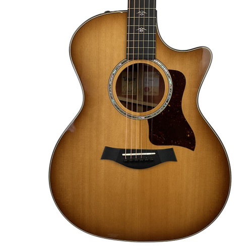 Vist Large View of Product Image Which is Used Taylor 514CE Solid Top Acoustic Guitar Tobacco Sunburst